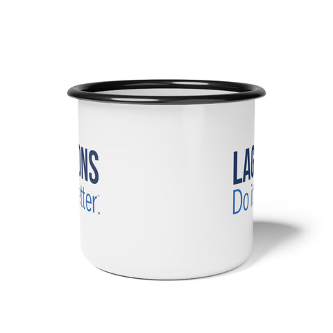 Lagoons Do It Better Enamel Camp Cup
