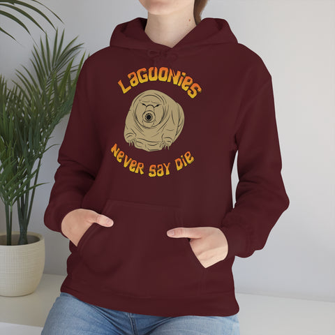 Lagoonies Never Say Die Unisex Heavy Blend™ Hooded Sweatshirt