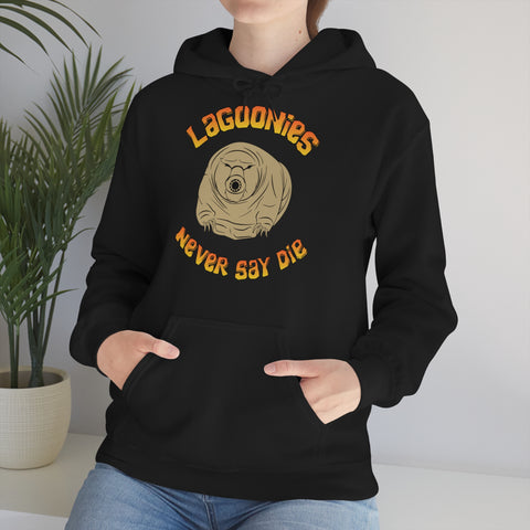 Lagoonies Never Say Die Unisex Heavy Blend™ Hooded Sweatshirt