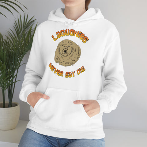 Lagoonies Never Say Die Unisex Heavy Blend™ Hooded Sweatshirt