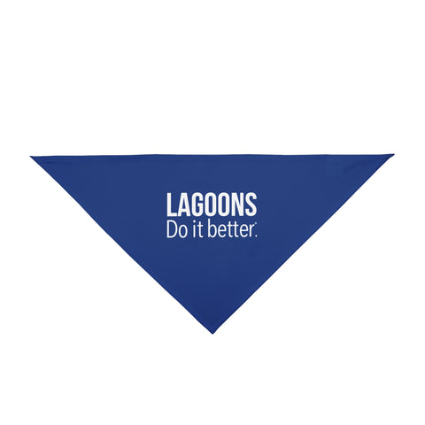 Lagoons Do It Better Dog & Cat Bandana