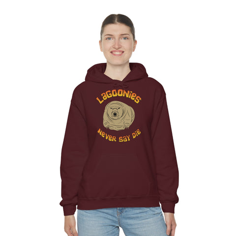 Lagoonies Never Say Die Unisex Heavy Blend™ Hooded Sweatshirt