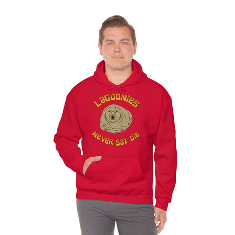 Lagoonies Never Say Die Unisex Heavy Blend™ Hooded Sweatshirt