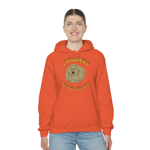 Lagoonies Never Say Die Unisex Heavy Blend™ Hooded Sweatshirt