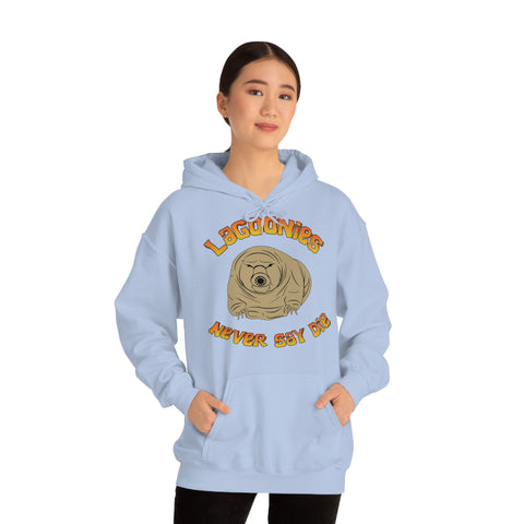 Lagoonies Never Say Die Unisex Heavy Blend™ Hooded Sweatshirt