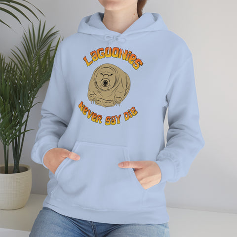 Lagoonies Never Say Die Unisex Heavy Blend™ Hooded Sweatshirt