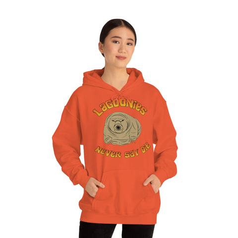 Lagoonies Never Say Die Unisex Heavy Blend™ Hooded Sweatshirt