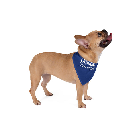 Lagoons Do It Better Dog & Cat Bandana