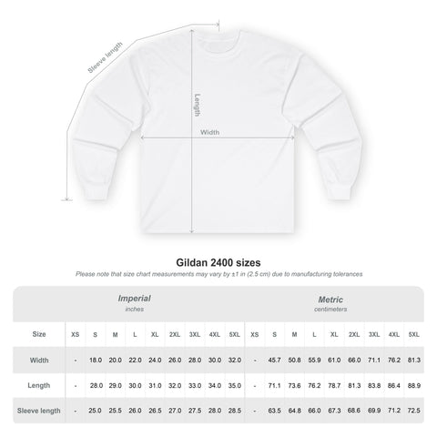 Lagoons Do It Better Cotton Long Sleeve Tee