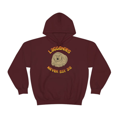 Lagoonies Never Say Die Unisex Heavy Blend™ Hooded Sweatshirt