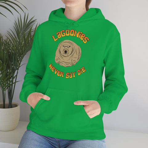 Lagoonies Never Say Die Unisex Heavy Blend™ Hooded Sweatshirt