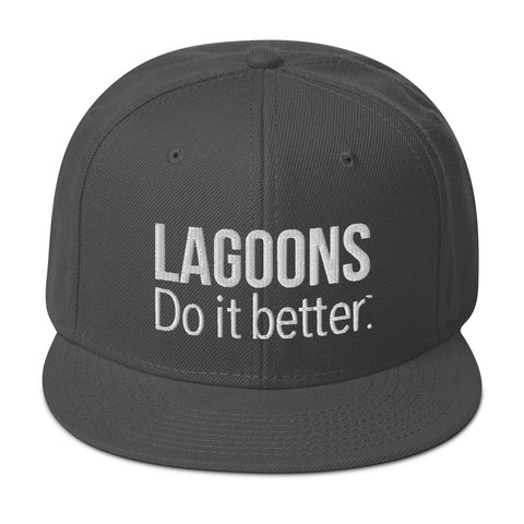 Lagoons Do It Better Snapback Hat